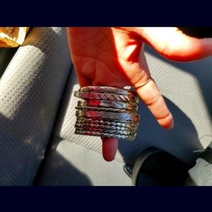 bangles from mexico. set of 10